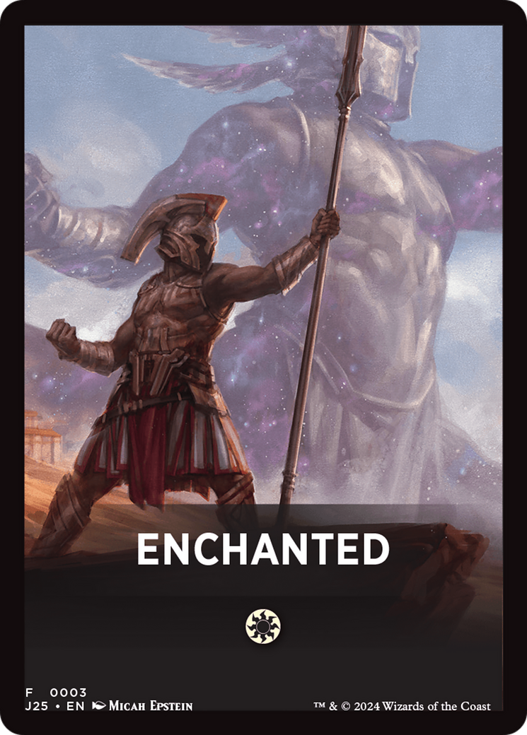 Enchanted Theme Card [Foundations Jumpstart Front Cards] | Tacoma Games