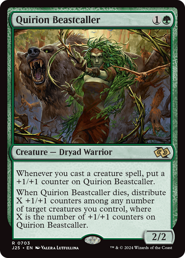 Quirion Beastcaller [Foundations Jumpstart] | Tacoma Games