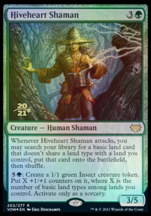 Hiveheart Shaman [Innistrad: Crimson Vow Prerelease Promos] | Tacoma Games