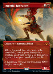 Imperial Recruiter (Borderless Alternate Art) [Modern Horizons 2] | Tacoma Games