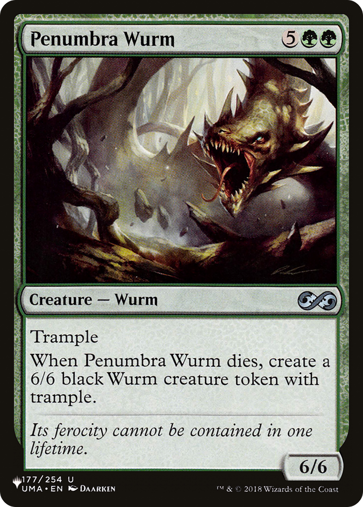 Penumbra Wurm [The List] | Tacoma Games