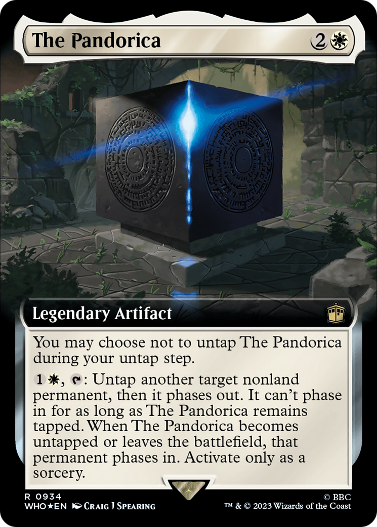 The Pandorica (Extended Art) (Surge Foil) [Doctor Who] | Tacoma Games