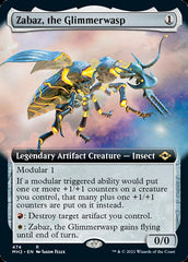 Zabaz, the Glimmerwasp (Extended Art) [Modern Horizons 2] | Tacoma Games