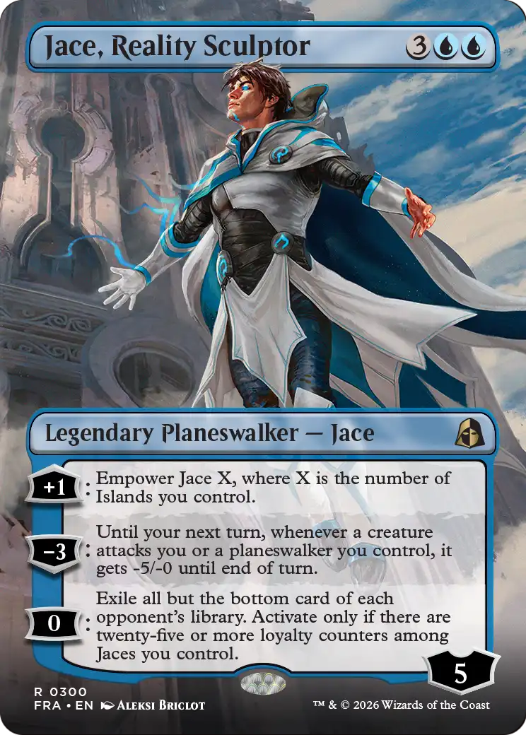 Jace, Reality Sculptor (Borderless) [Reality Fracture] | Tacoma Games