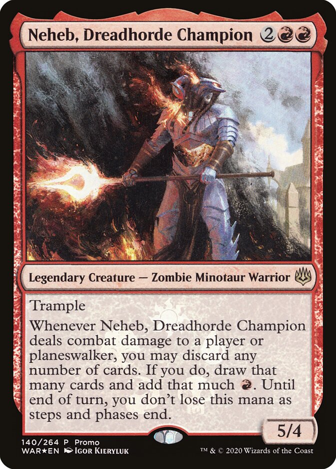 Neheb, Dreadhorde Champion [Resale Promos] | Tacoma Games