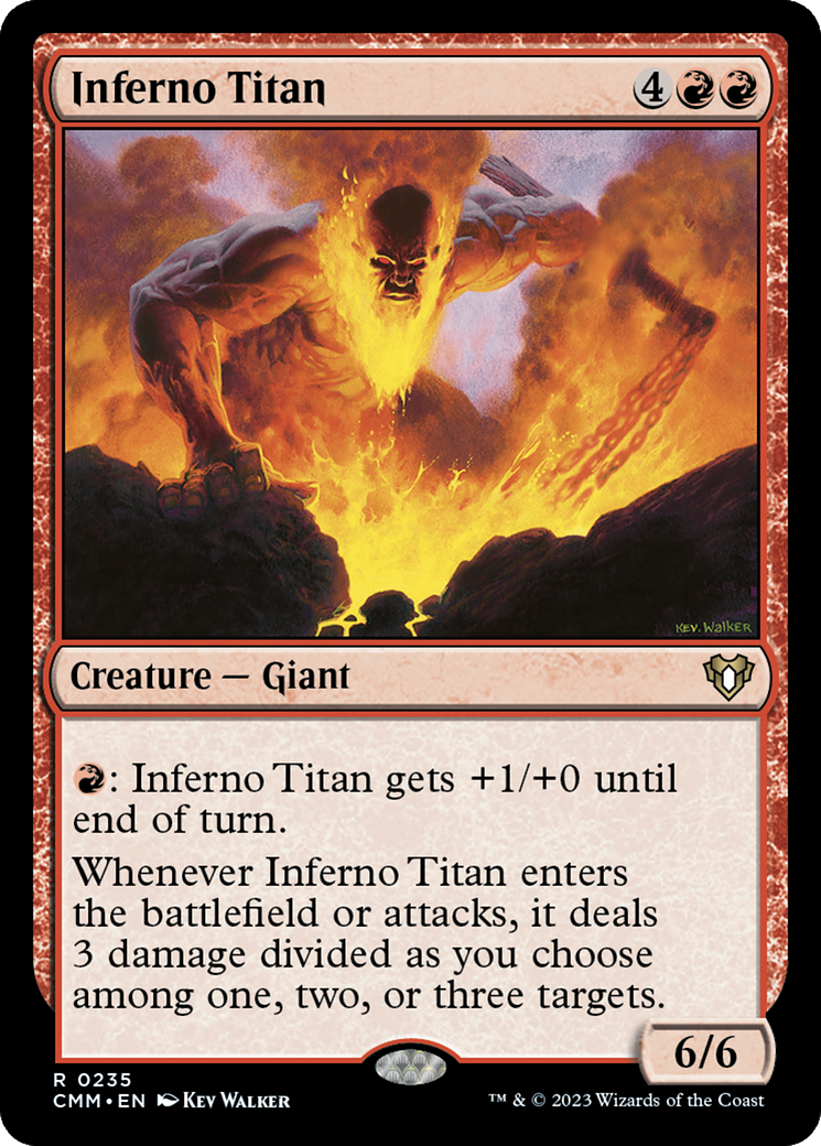 Inferno Titan [Commander Masters] | Tacoma Games