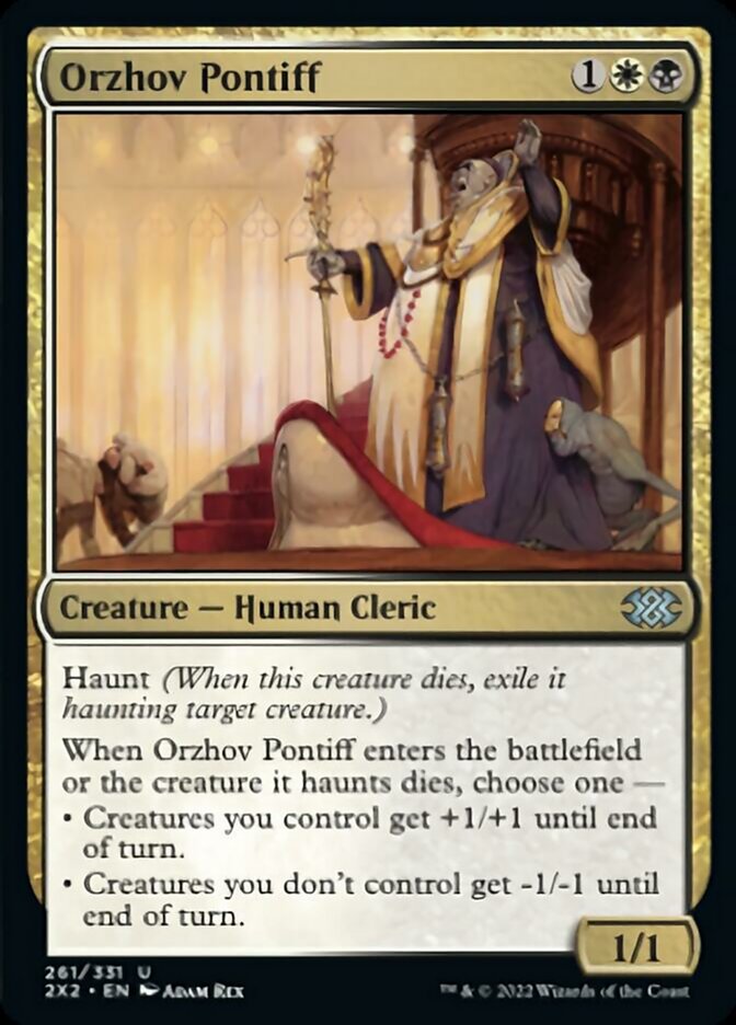 Orzhov Pontiff [Double Masters 2022] | Tacoma Games