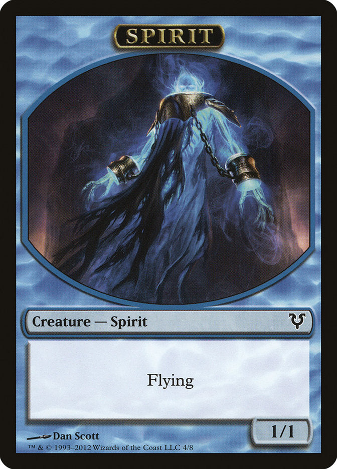 Spirit Token (4/8) [Avacyn Restored Tokens] | Tacoma Games