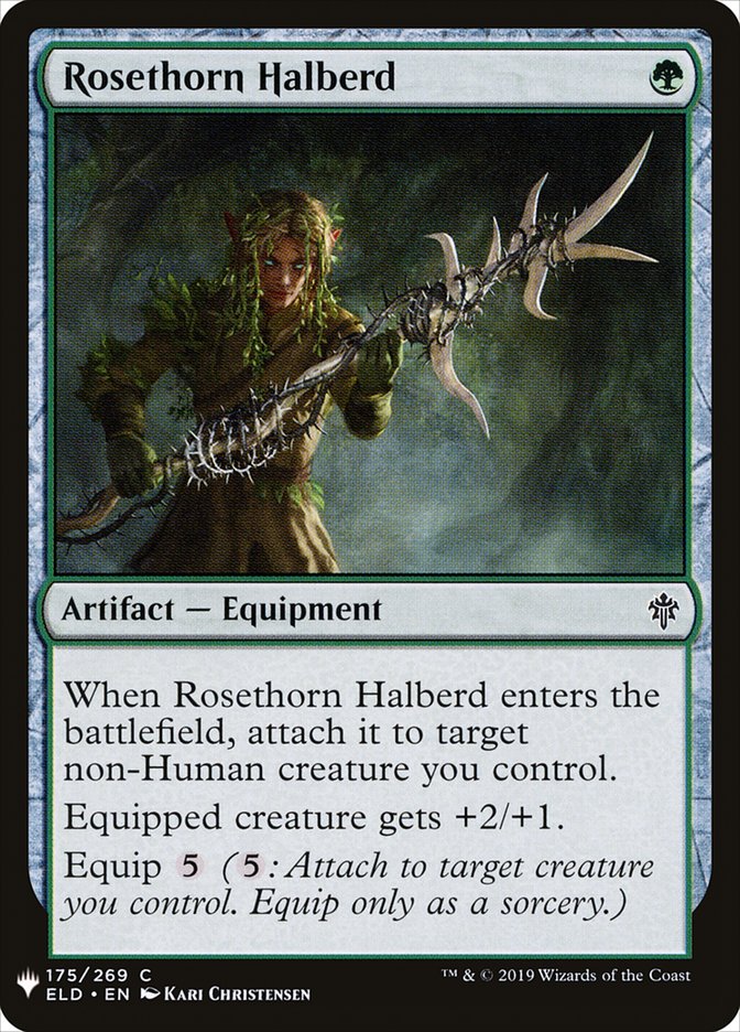 Rosethorn Halberd [Mystery Booster] | Tacoma Games