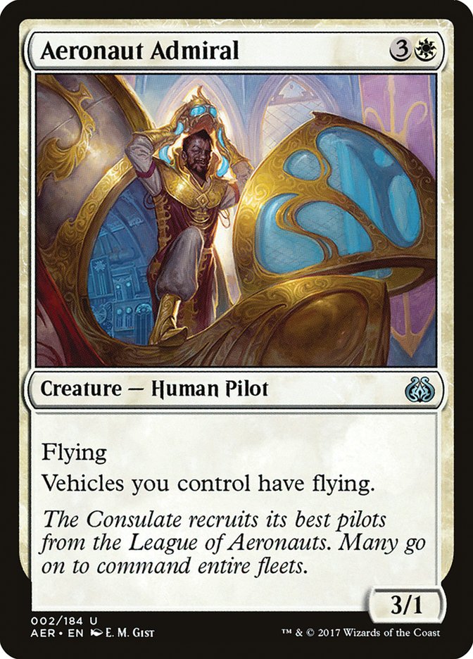 Aeronaut Admiral [Aether Revolt] | Tacoma Games