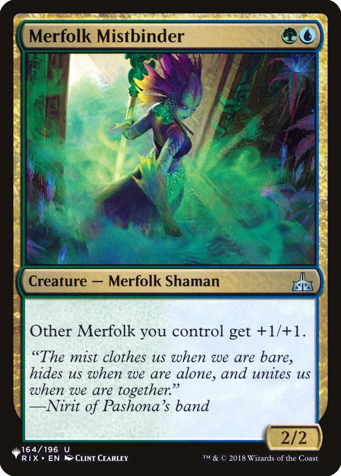 Merfolk Mistbinder [The List] | Tacoma Games