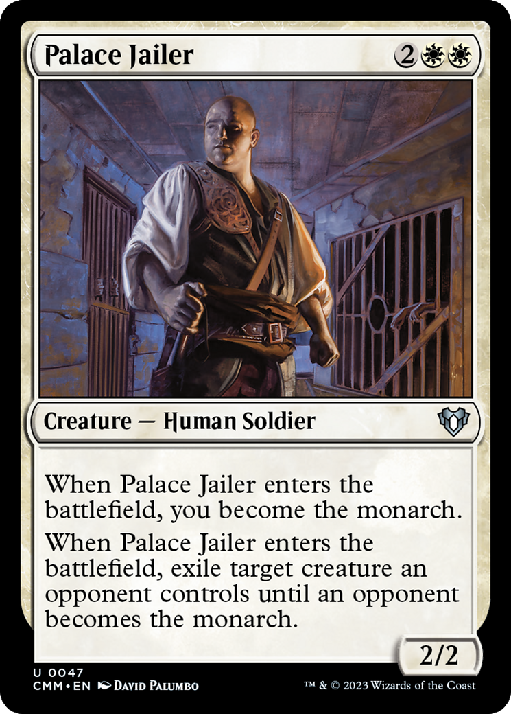 Palace Jailer [Commander Masters] | Tacoma Games