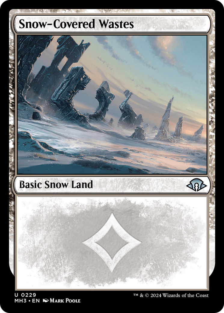 Snow-Covered Wastes (0229) [Modern Horizons 3] | Tacoma Games