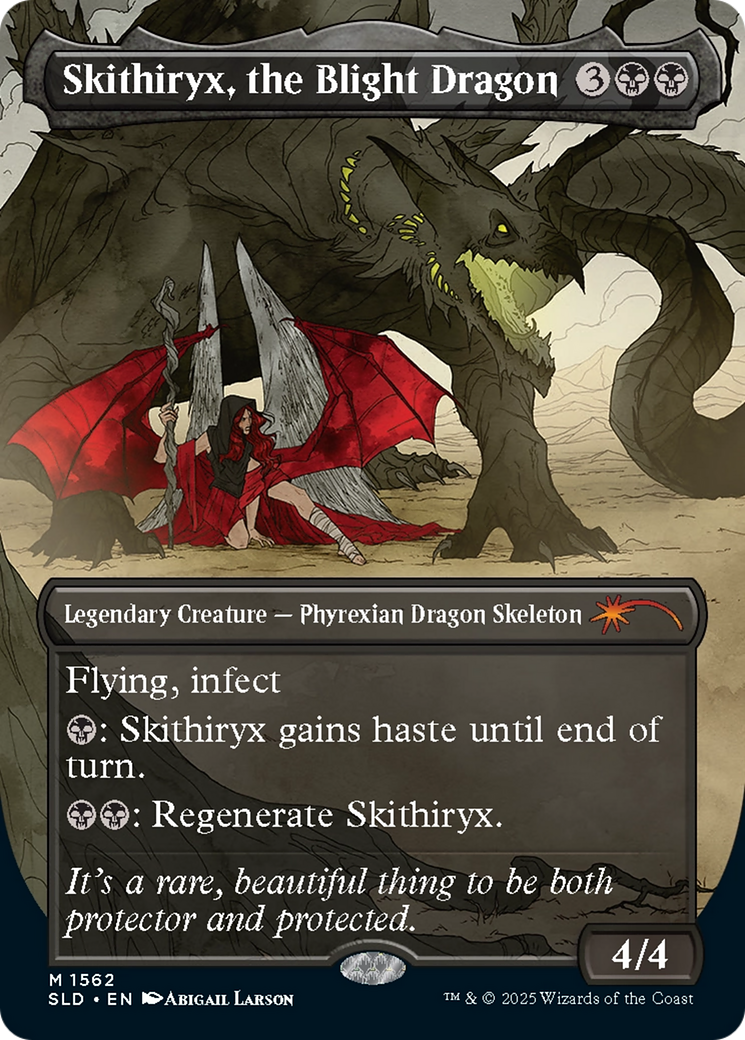 Skithiryx, the Blight Dragon (Rainbow Foil) [Secret Lair Drop Series] | Tacoma Games