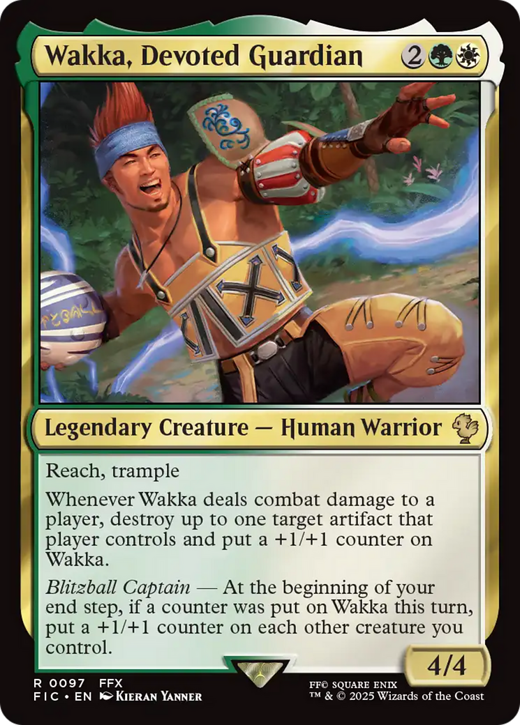 Wakka, Devoted Guardian [FINAL FANTASY Commander] | Tacoma Games