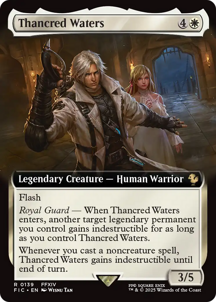 Thancred Waters (Extended Art) [FINAL FANTASY Commander] | Tacoma Games