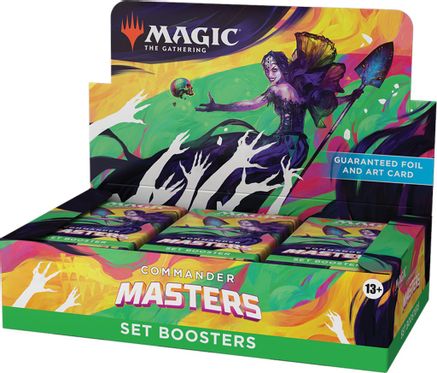 Magic: the Gathering Commander Masters SET Booster Box | Tacoma Games
