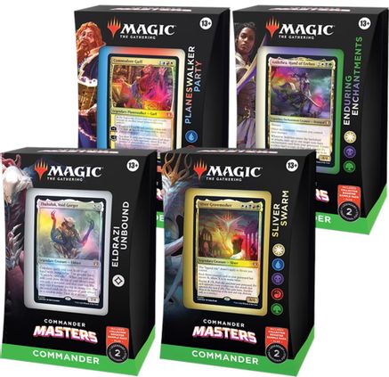 Magic: the Gathering COMMANDER MASTERS Commander Deck PRE-CON | Tacoma Games