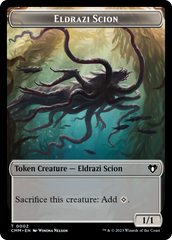 Eldrazi Scion // Spider Double-Sided Token [Commander Masters Tokens] | Tacoma Games