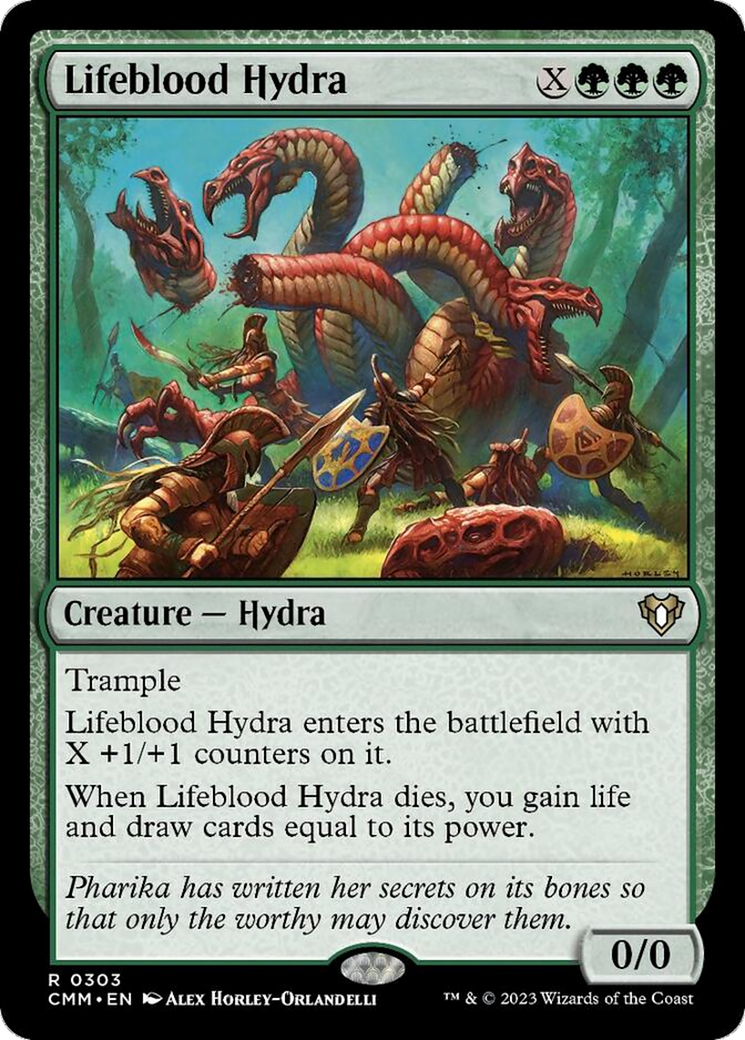 Lifeblood Hydra [Commander Masters] | Tacoma Games