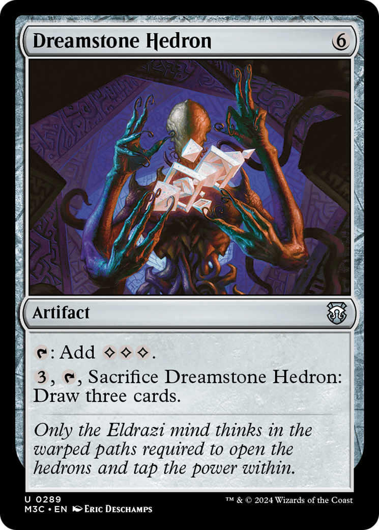 Dreamstone Hedron (Ripple Foil) [Modern Horizons 3 Commander] | Tacoma Games