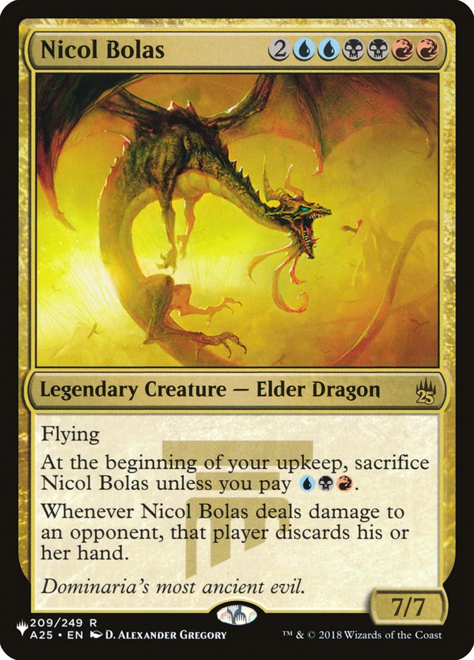 Nicol Bolas [The List] | Tacoma Games