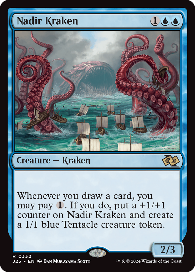 Nadir Kraken [Foundations Jumpstart] | Tacoma Games