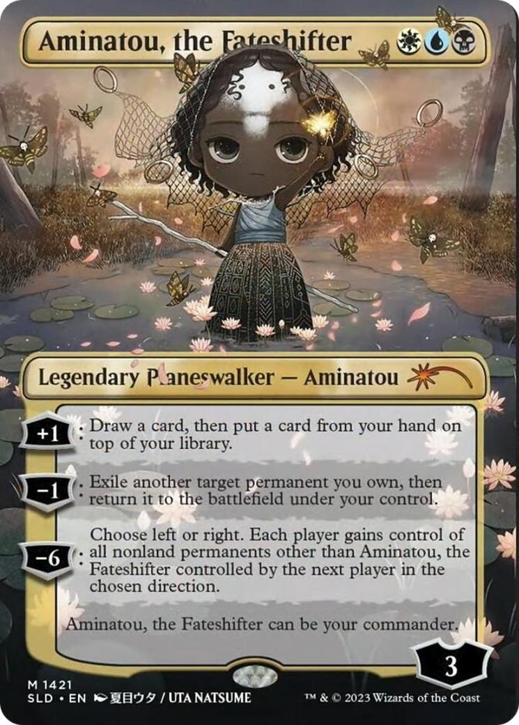 Aminatou, the Fateshifter (Rainbow Foil) [Secret Lair Drop Series] | Tacoma Games