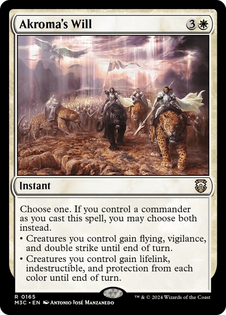 Akroma's Will (Ripple Foil) [Modern Horizons 3 Commander] | Tacoma Games