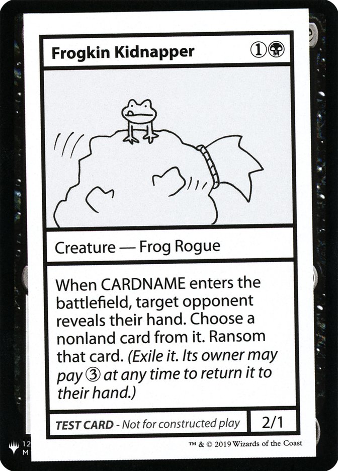 Frogkin Kidnapper [Mystery Booster Playtest Cards] | Tacoma Games