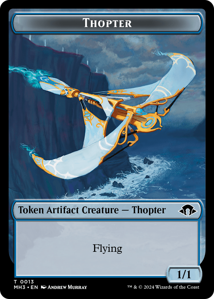 Phyrexian Germ // Thopter Double-Sided Token [Modern Horizons 3 Tokens] | Tacoma Games