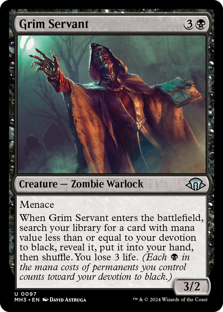 Grim Servant [Modern Horizons 3] | Tacoma Games