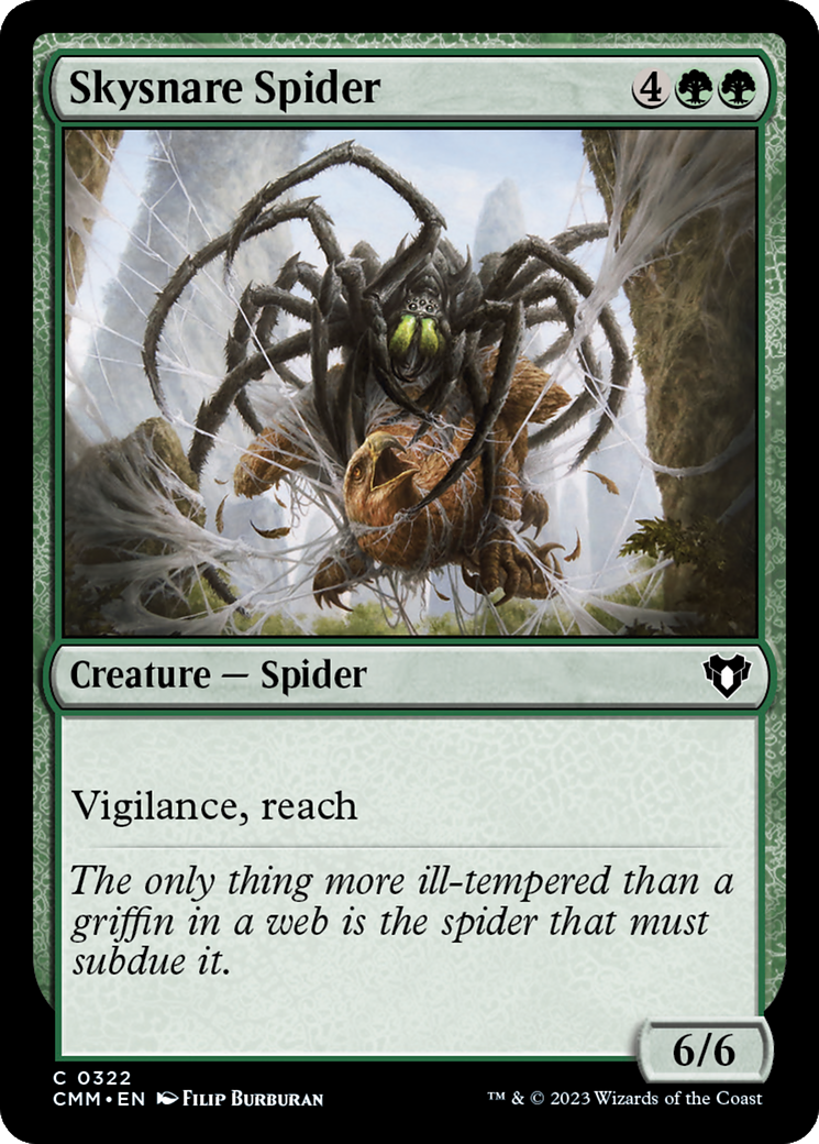 Skysnare Spider [Commander Masters] | Tacoma Games