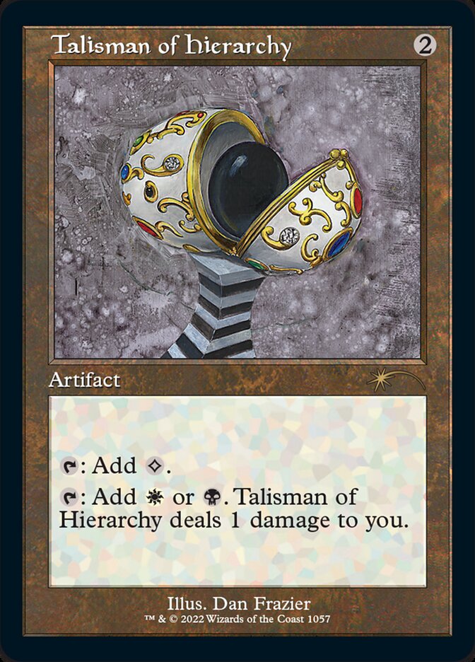 Talisman of Hierarchy (Foil Etched) [Secret Lair Drop Series] | Tacoma Games