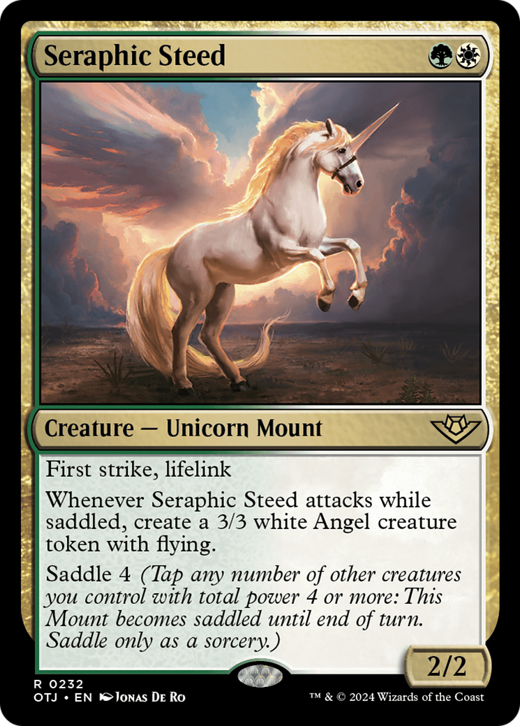 Seraphic Steed [Outlaws of Thunder Junction] | Tacoma Games