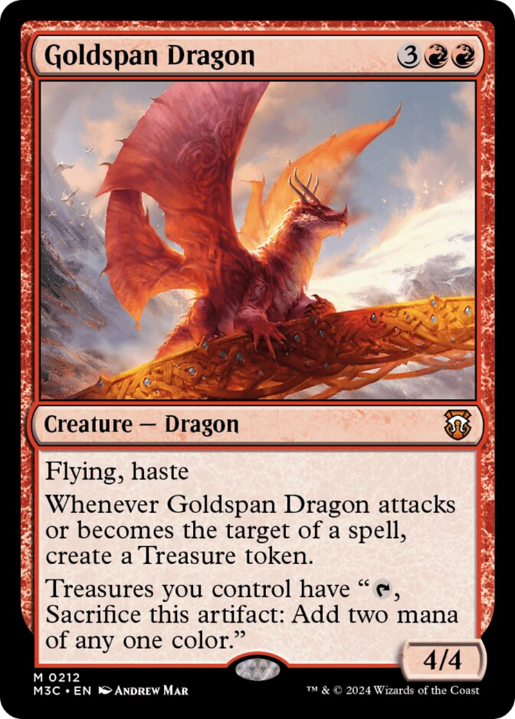 Goldspan Dragon [Modern Horizons 3 Commander] | Tacoma Games