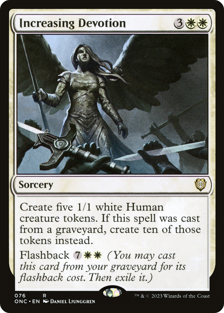 Increasing Devotion [Phyrexia: All Will Be One Commander] | Tacoma Games