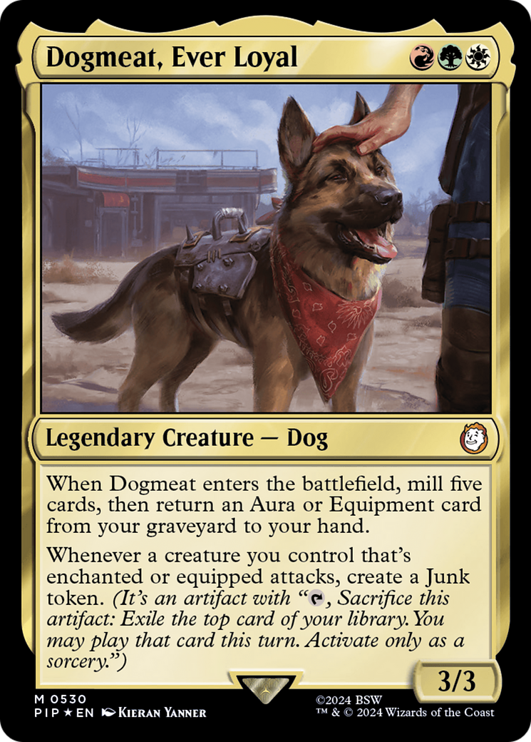 Dogmeat, Ever Loyal (Surge Foil) [Fallout] | Tacoma Games