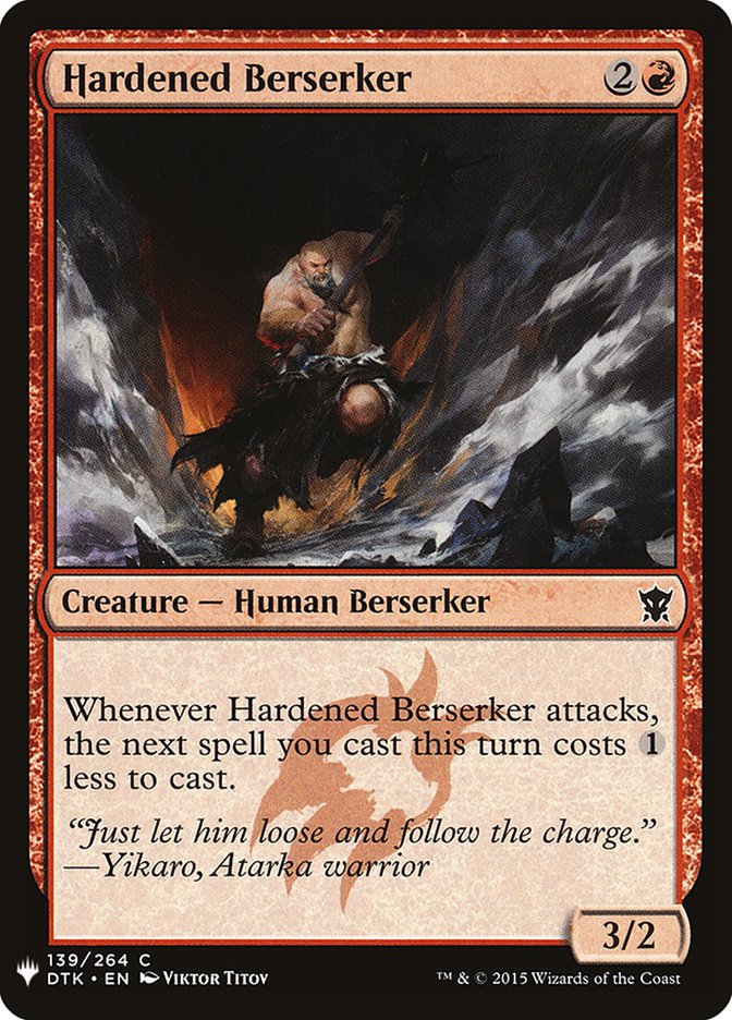 Hardened Berserker [Mystery Booster] | Tacoma Games
