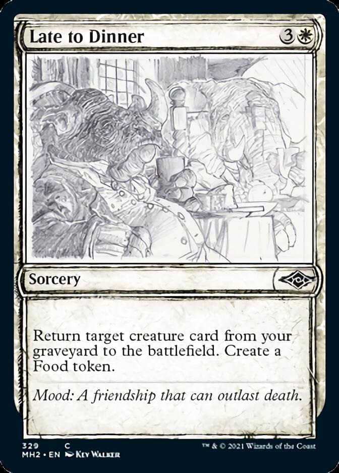 Late to Dinner (Sketch) [Modern Horizons 2] | Tacoma Games