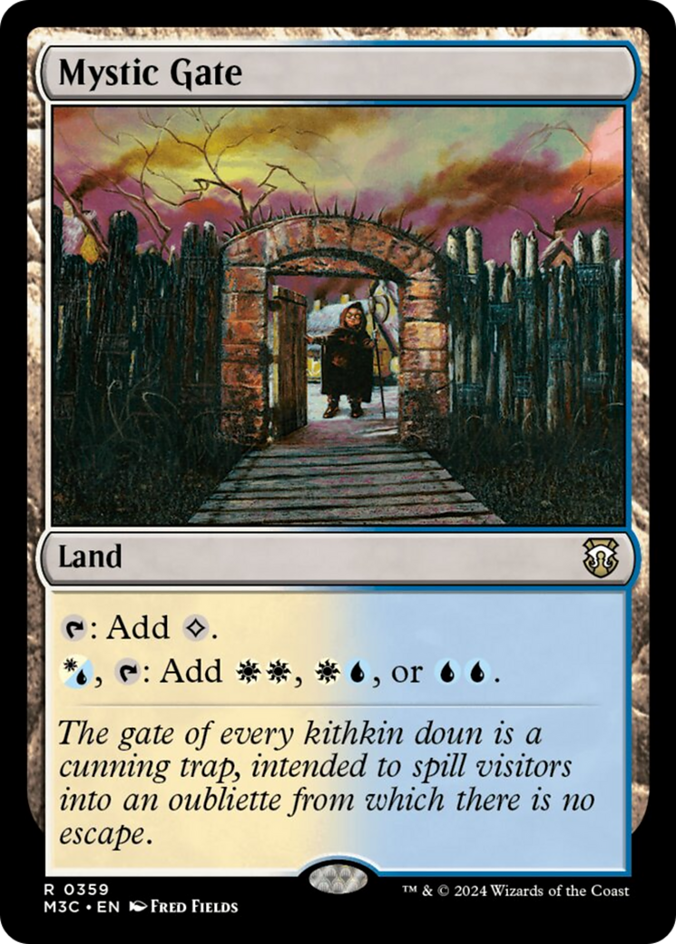 Mystic Gate (Ripple Foil) [Modern Horizons 3 Commander] | Tacoma Games