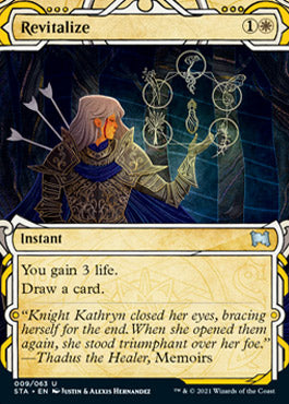 Revitalize (Foil Etched) [Strixhaven: Mystical Archive] | Tacoma Games