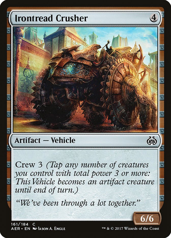 Irontread Crusher [Aether Revolt] | Tacoma Games