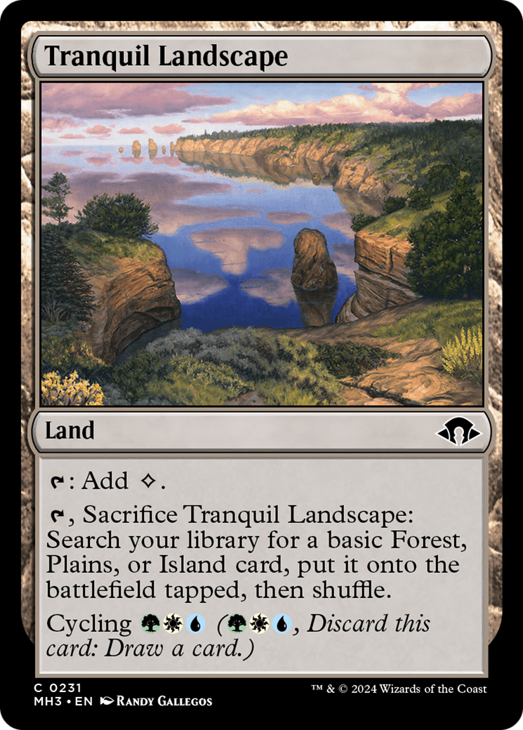 Tranquil Landscape [Modern Horizons 3] | Tacoma Games