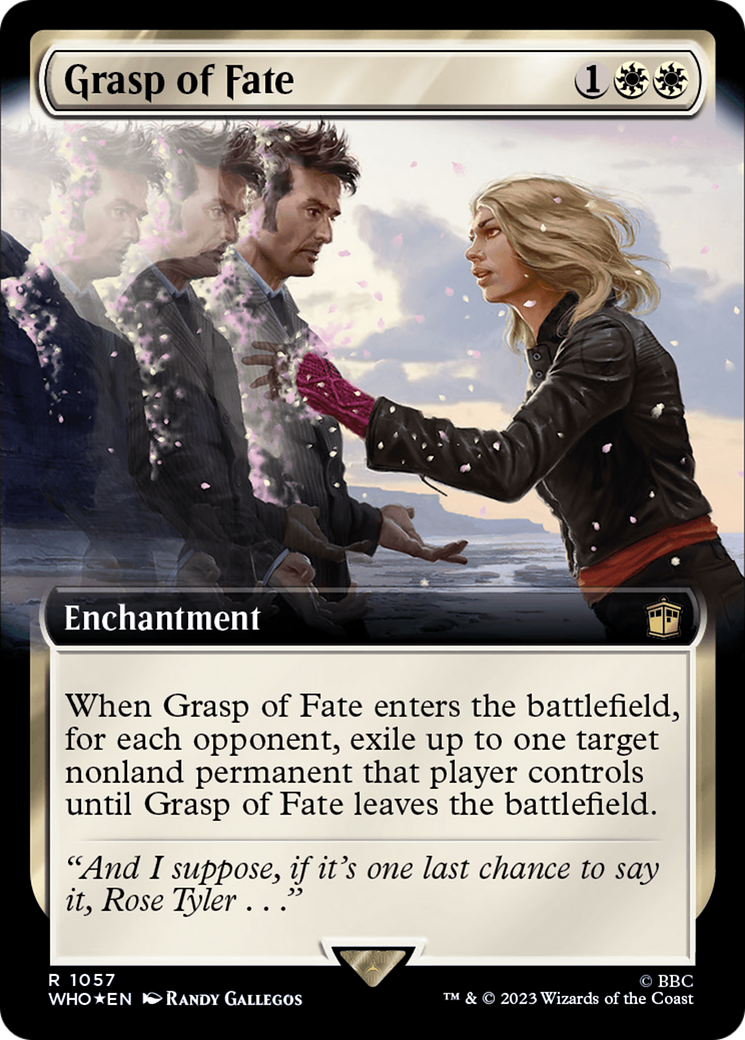 Grasp of Fate (Extended Art) (Surge Foil) [Doctor Who] | Tacoma Games