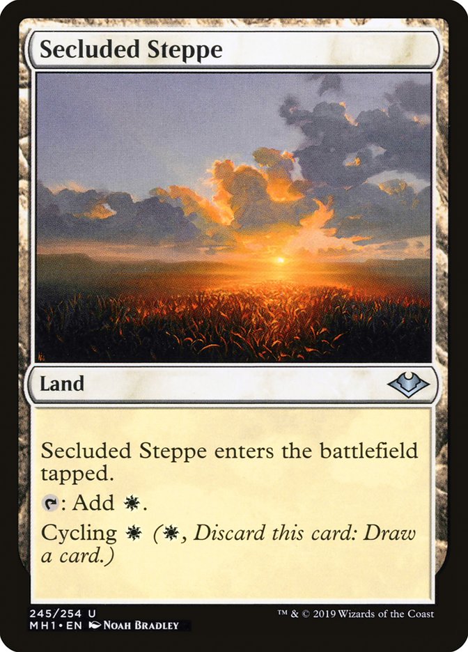 Secluded Steppe [Modern Horizons] | Tacoma Games