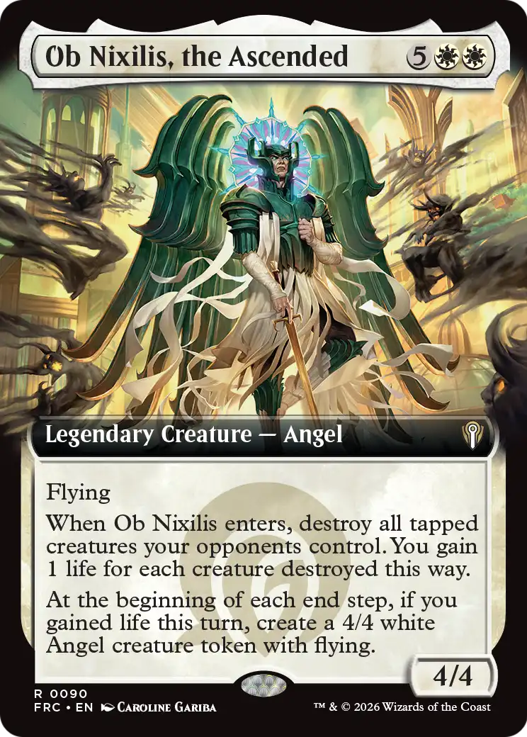 Ob Nixilis, the Ascended (Extended Art) [Reality Fracture Commander] | Tacoma Games