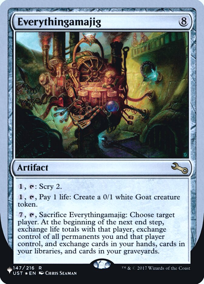 Everythingamajig (Scry) (Unfinity Foil Edition) [The List] | Tacoma Games