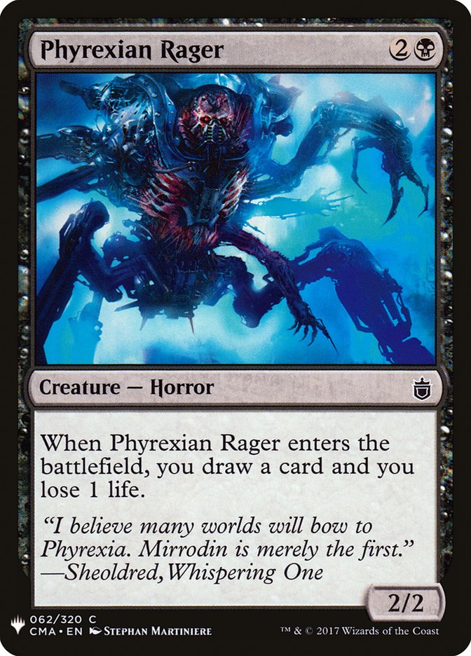 Phyrexian Rager [Mystery Booster] | Tacoma Games