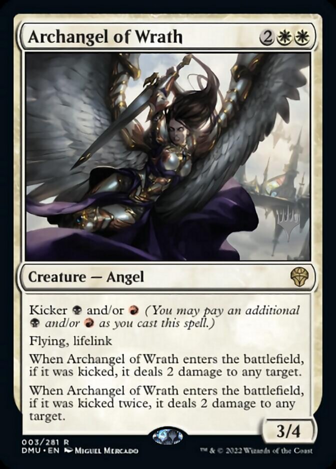 Archangel of Wrath (Promo Pack) [Dominaria United Promos] | Tacoma Games